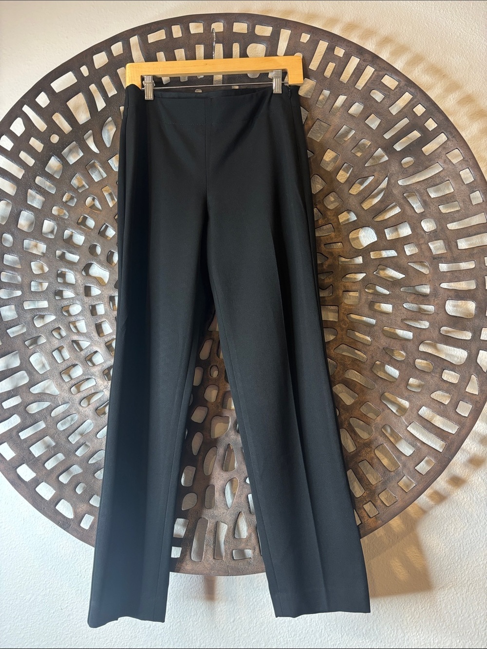 🖤Talbots Heritage Straight Leg Pants Black Career Trousers Stretch 6P Petite🖤